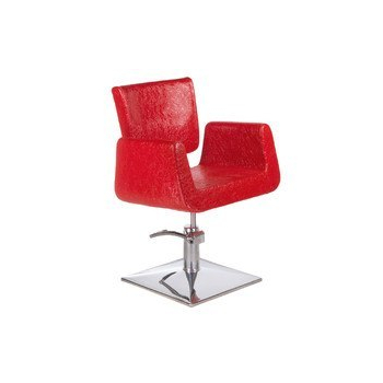 Fotel fryzjerski Vito BH-8802 czerwony LUX Tanio!